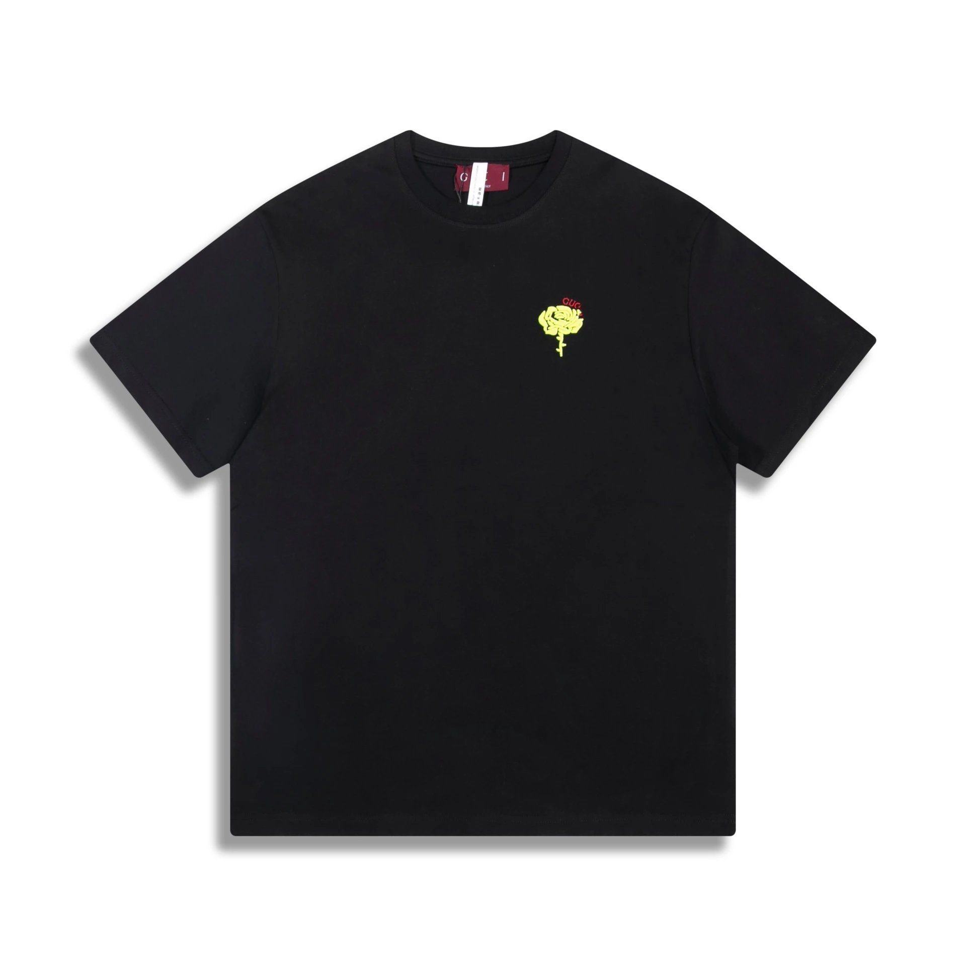Gucci GUC Striped Knit Polo Navy and White Polo Shirt - 18