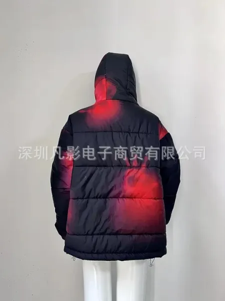 Design PLAYS Club St. Basil's Cathedral Print Black Down Jacket - 12