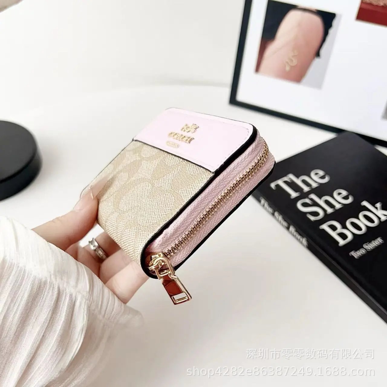 Coach Signature C Short Wallet - 6