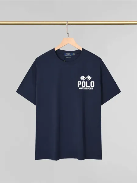 Polo Ralph Lauren Motorsport Graphic T-Shirt Navy - 1