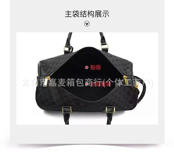 Design Duffle Bag Coconut Milk Color Travel Bag - 33