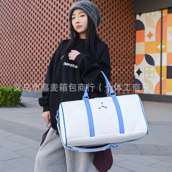 Design Duffle Bag Coconut Milk Color Travel Bag - 46