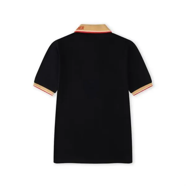 Design Classic Collar Polo White with Beige and Red Trim Polo Tops Polo - 17
