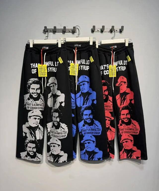 Unbranded Matching Sets Zip-Up Hooded Sweatshirt and Jogger Set with Portrait Graphic product detail image 14