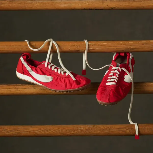 Jacquemus Le Coq Pink Nylon Sneakers - 22