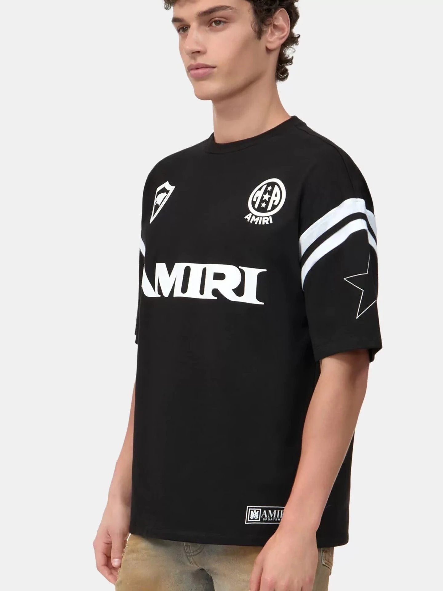 Amiri Football Club Graphic T-Shirt White - 9