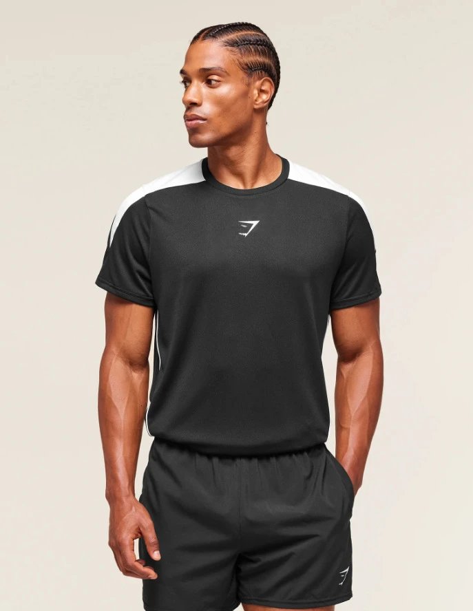 Gymshark Apex Performance T-Shirt Charcoal Gray Activewear - 11