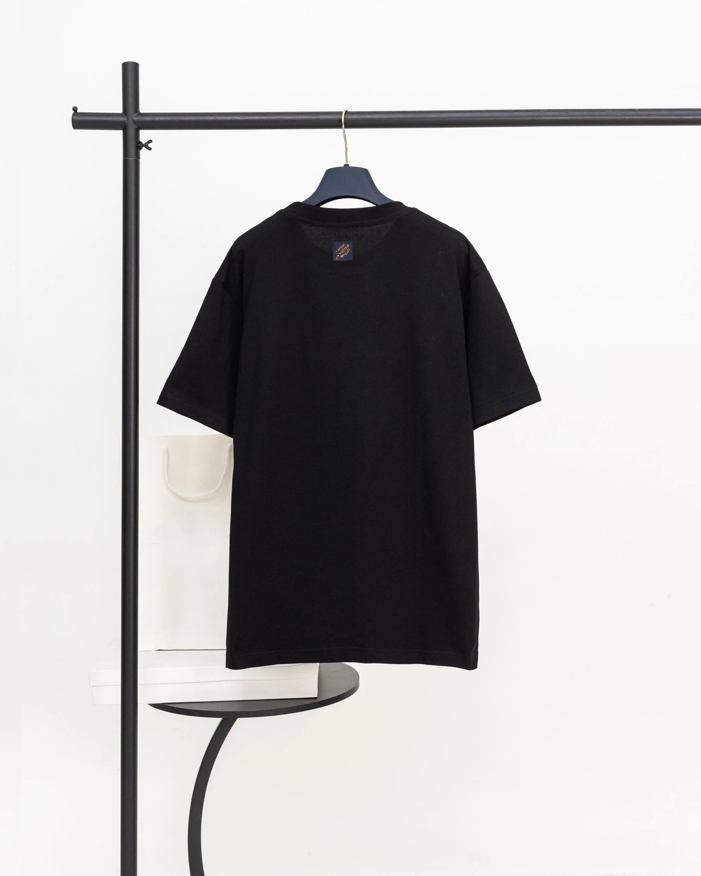 Louis Vuitton x Marcelo Burlon County of Milan Monogram Knit Polo Black / Gray Polo Shirt - 24