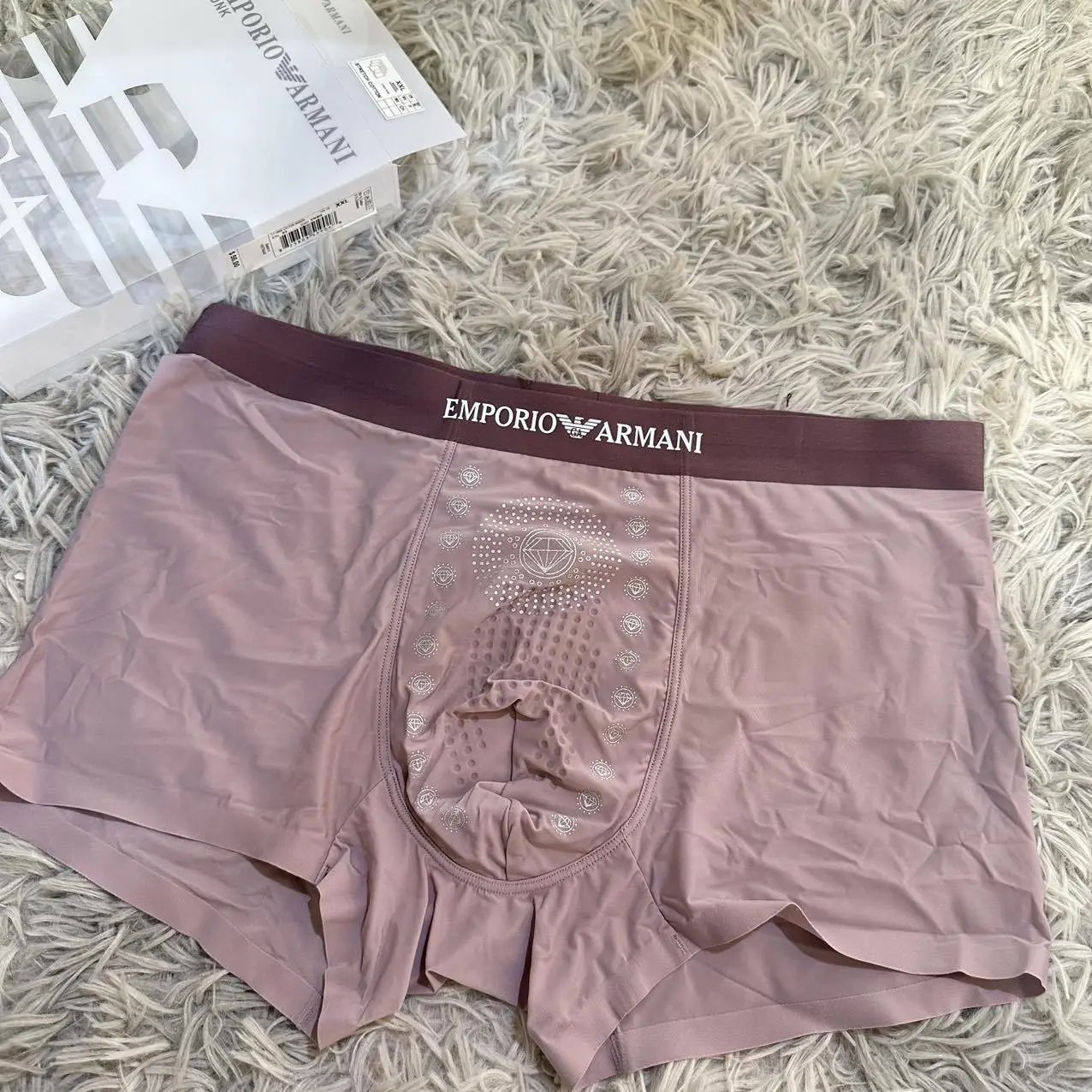 Emporio Armani Trunk Box Set in Blue, Navy, and Teal Underwear - 10