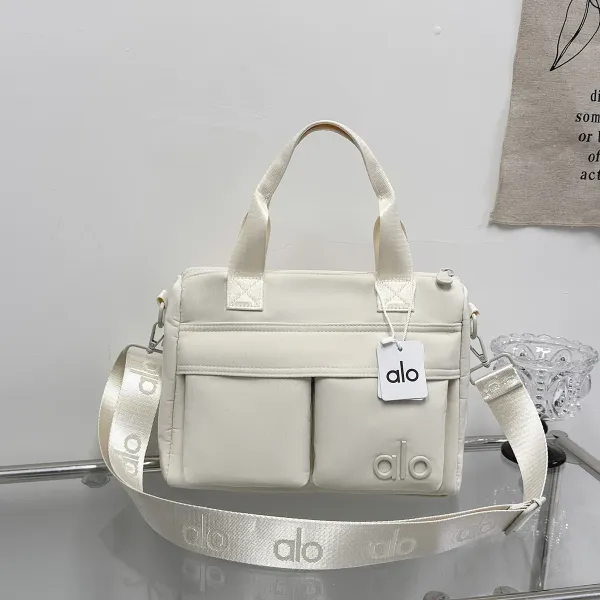 Alo Mini Boston Bag Mustard Yellow Handbag - 3