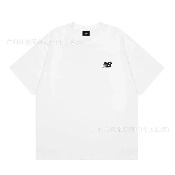 New Balance Logo Tee White T-Shirt - 1