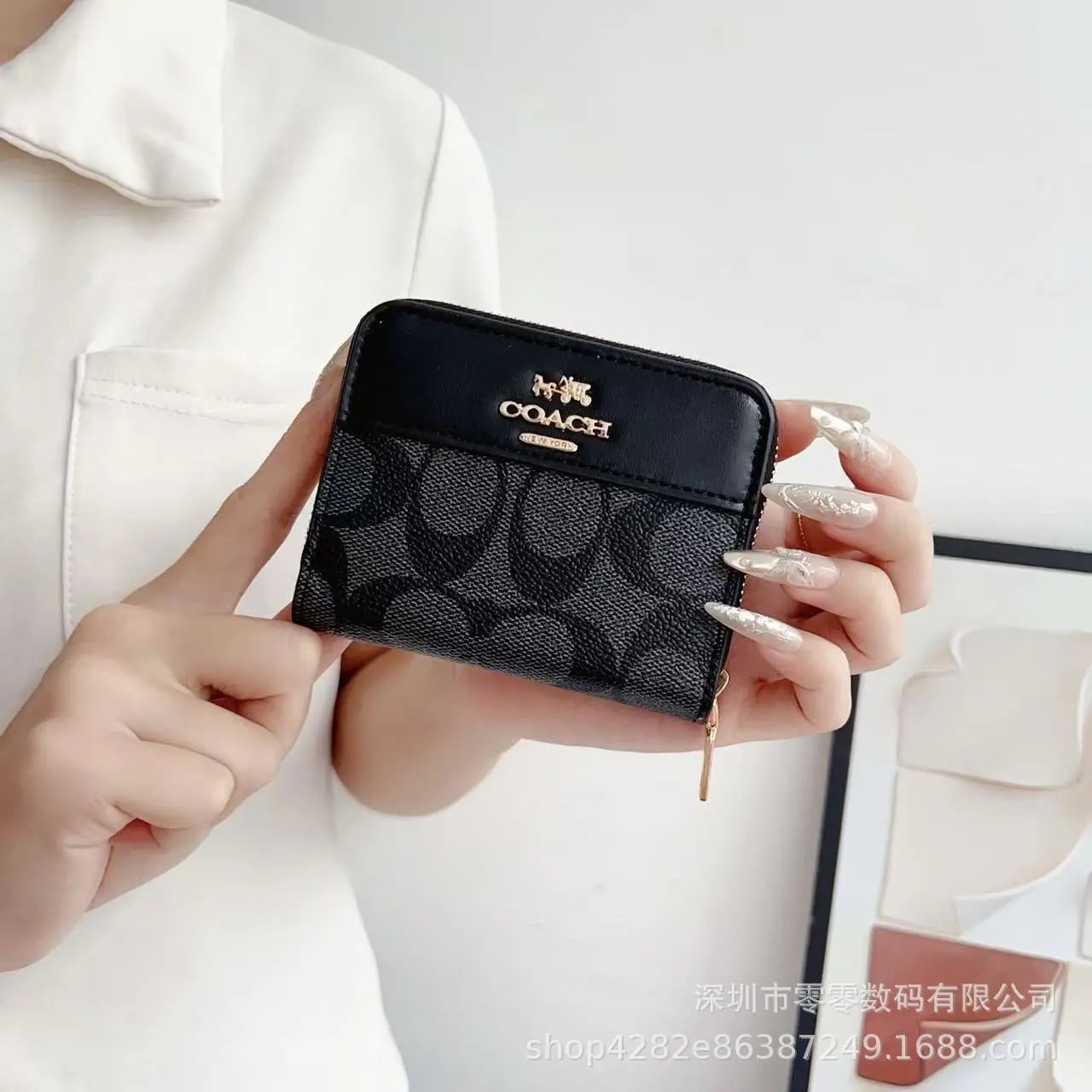 Coach Signature C Short Wallet - 2