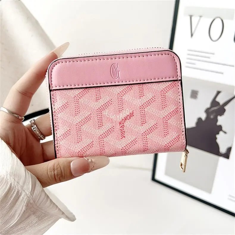 Goyard Saint Louis Mini Wallet Purple Short Wallet - 5
