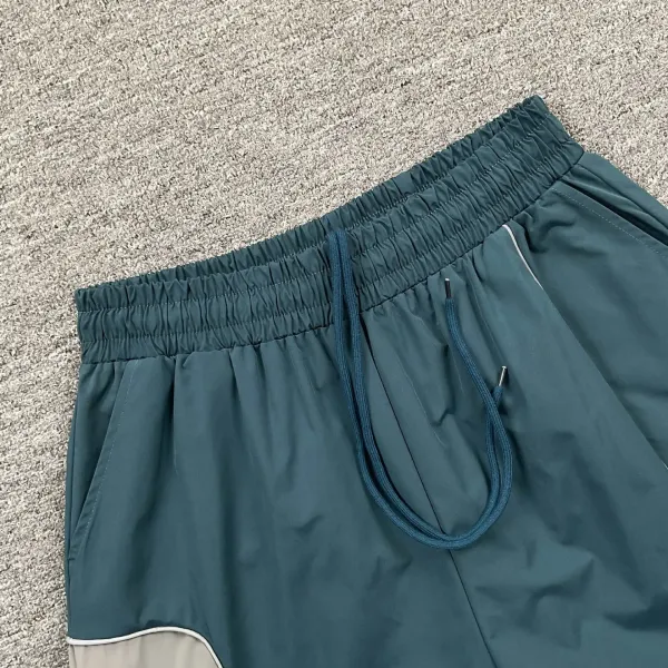 Design Performance Shorts Teal with Gray Panels - 11