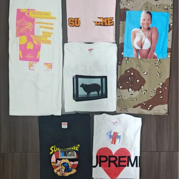 Supreme x Yohji Yamamoto Star Logo Black T-Shirt - 3