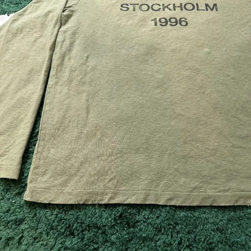 Design Tnt Studios Stockholm 1998 Graphic Long-Sleeve Tee Black T-Shirts - 4