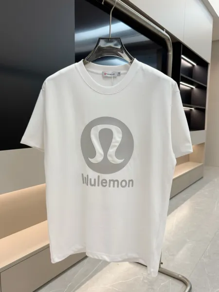 Lululemon Logo Tee White T-Shirt - 8