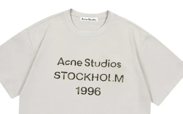 Acne Studios Stockholm 1996 Navy T-Shirt - 10
