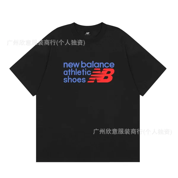 New Balance Athletic Shoes Graphic T-Shirt Black - 1