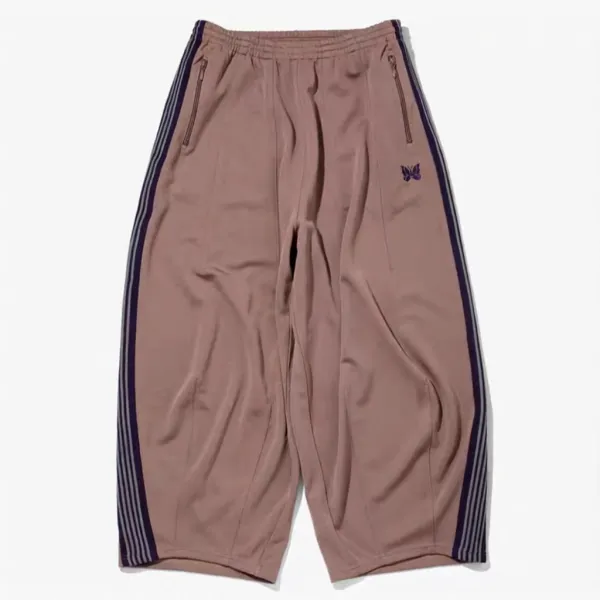 Purple Brand Track Pants Black with Purple Stripes Sweatpants - 9