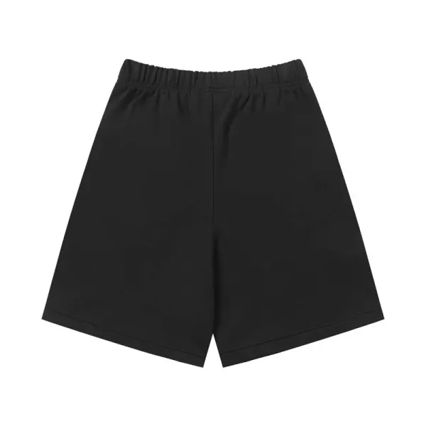 Fear of God Essentials Arch Logo Black T-Shirt and Shorts Set - 17