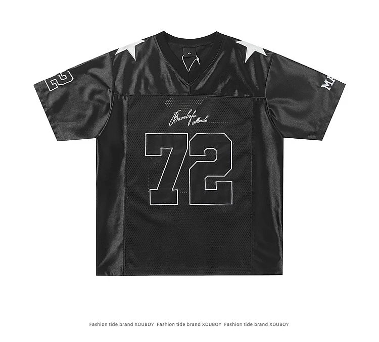 Human Made x Dallas Cowboys Inspired #72 Jersey Silver Navy Football Jersey - 7