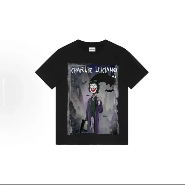 Design Charlie Luciano Maleficent x Aurora Graphic Print Off-White T-Shirt T-Shirts - 41