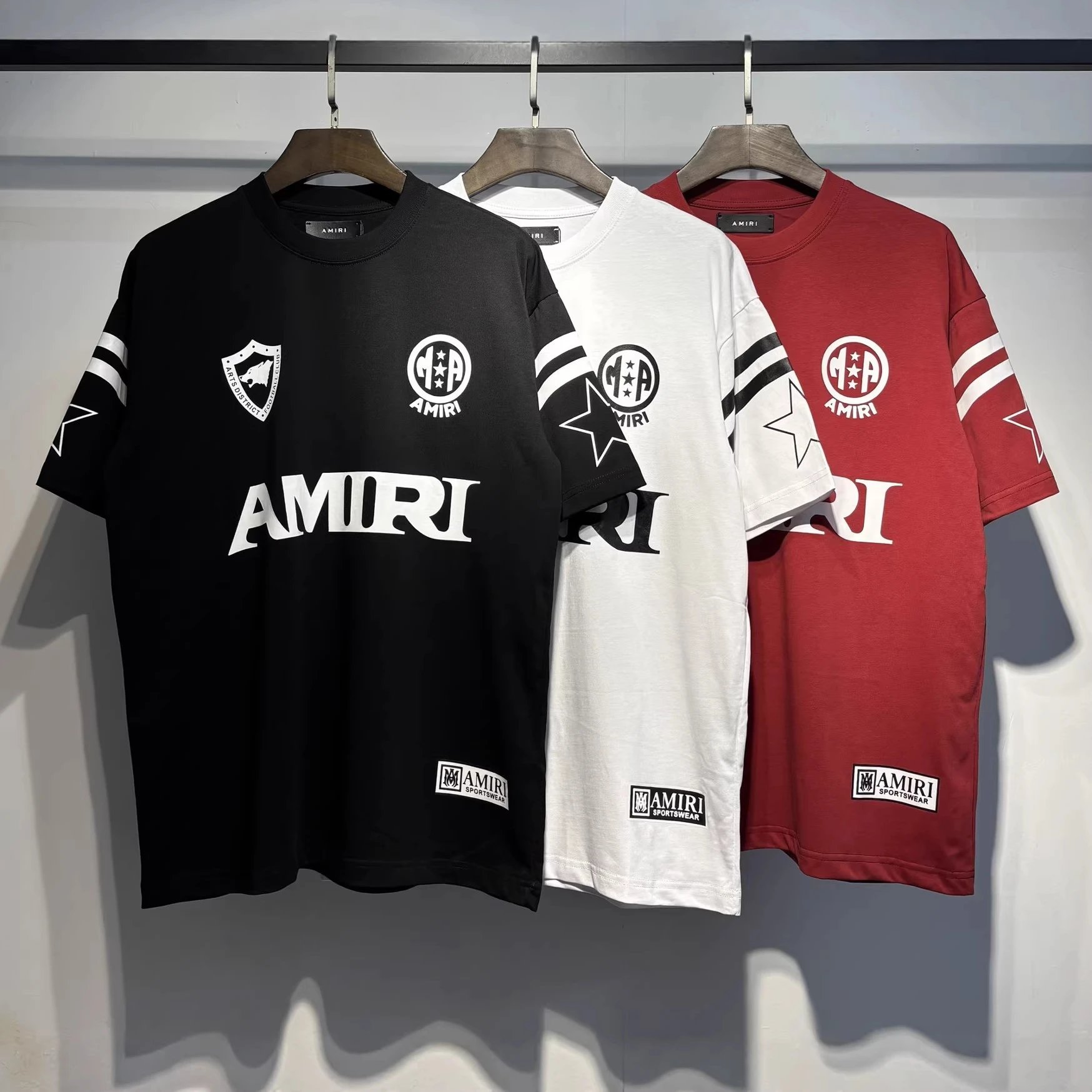 Amiri Football Club Graphic T-Shirt White - 13
