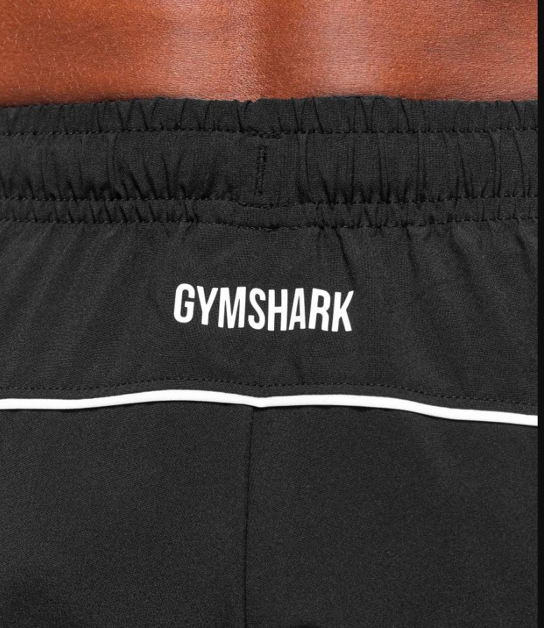 Design Performance Shorts Black / White Sporty Shorts - 17