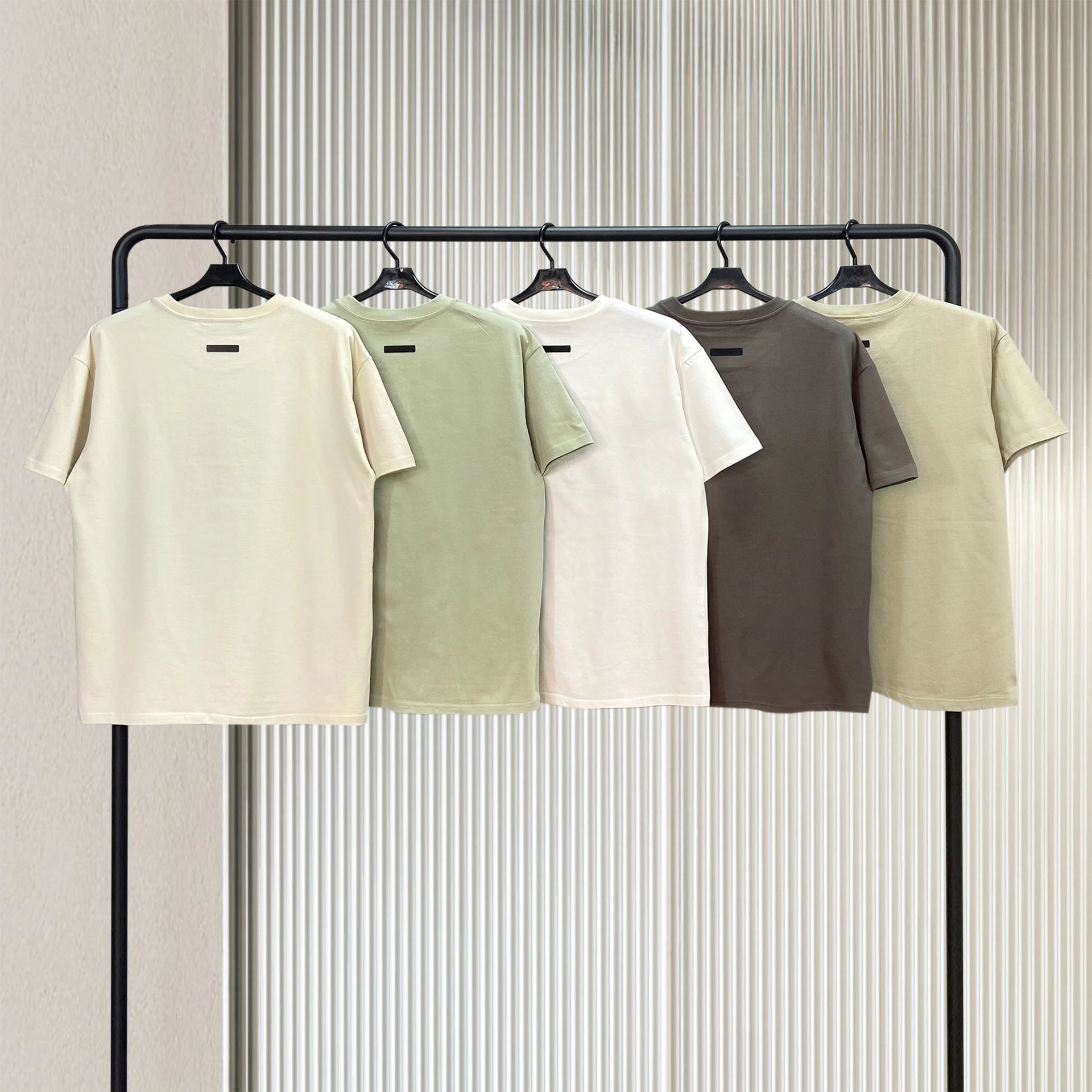 Fear of God University Beige T-Shirt - 4