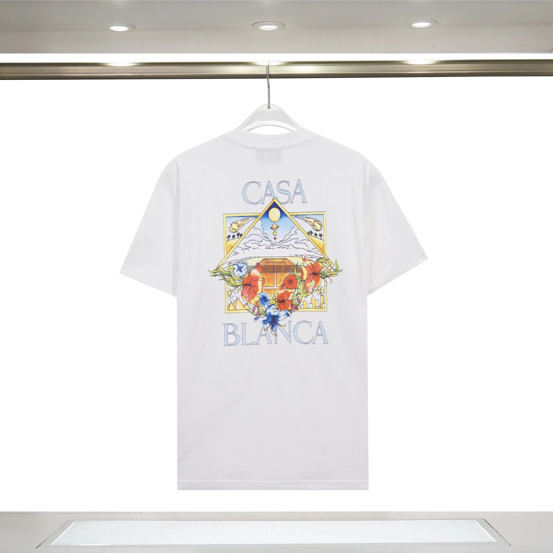 BLANCA Casa Arch Graphic T-Shirt White - 6