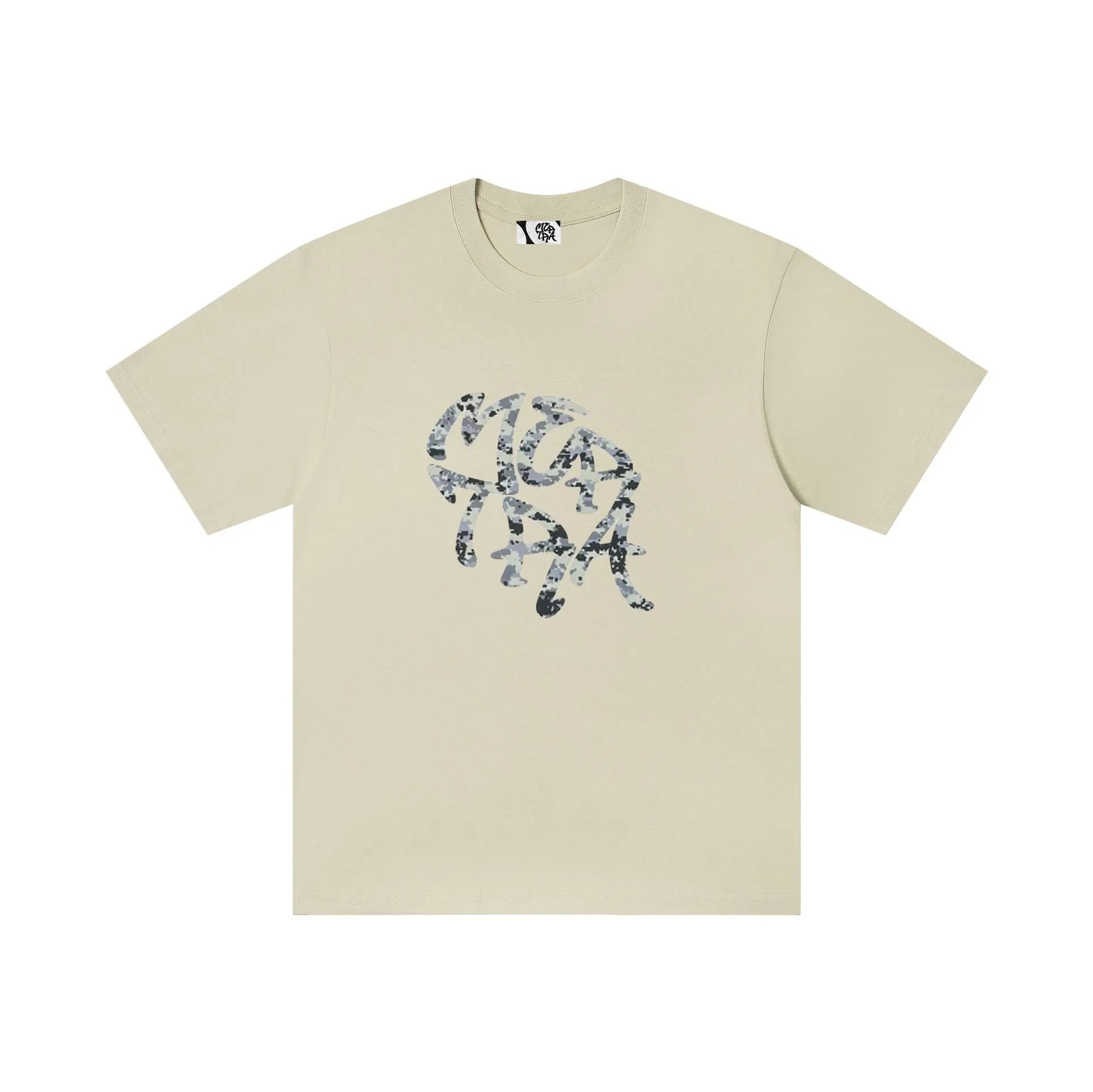 Design Two Characters Graphic Print Black T-Shirt - 28