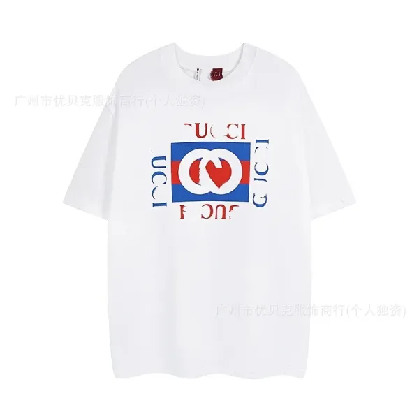 Gucci Love Print Graphic T-Shirt White - 1