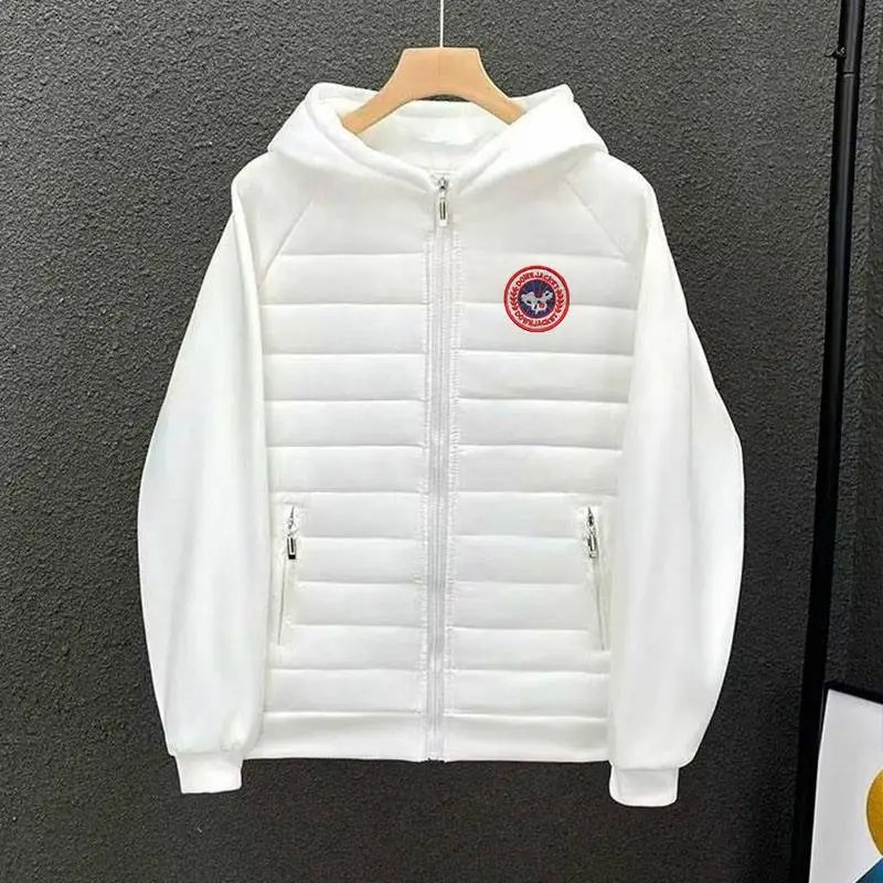 Canada Goose Hybrid Hooded Jacket Black Outerwear Down Jacket - 3