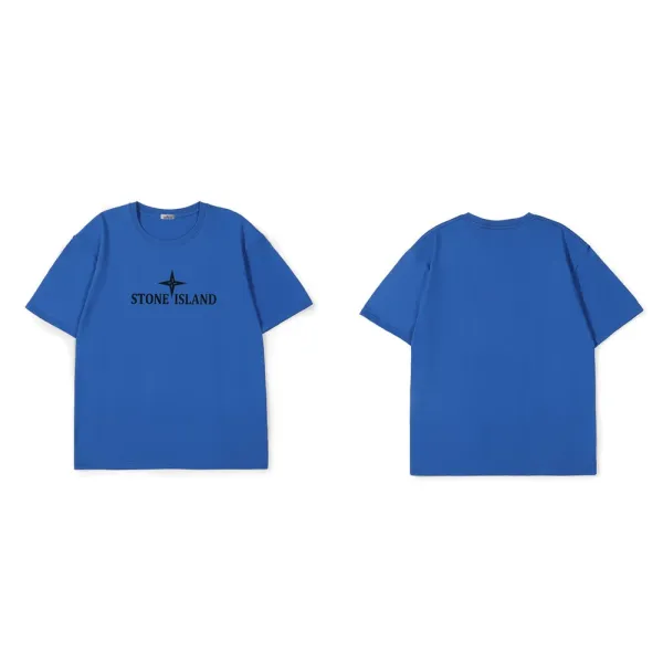 Stone Island Compass Logo T-Shirt Gray - 43