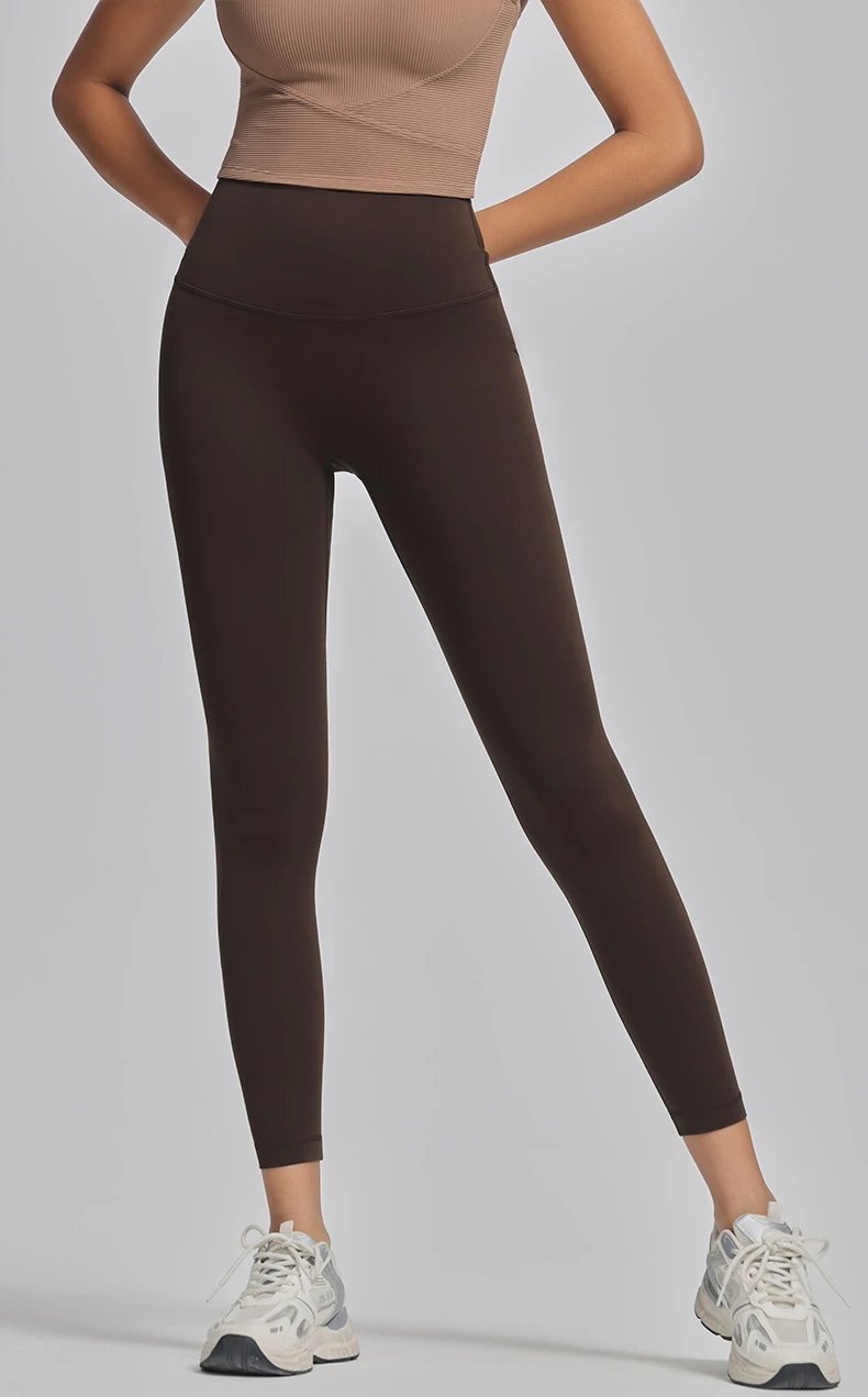 Alo High-Waisted Seamless Leggings Charcoal Gray Leggings - 21