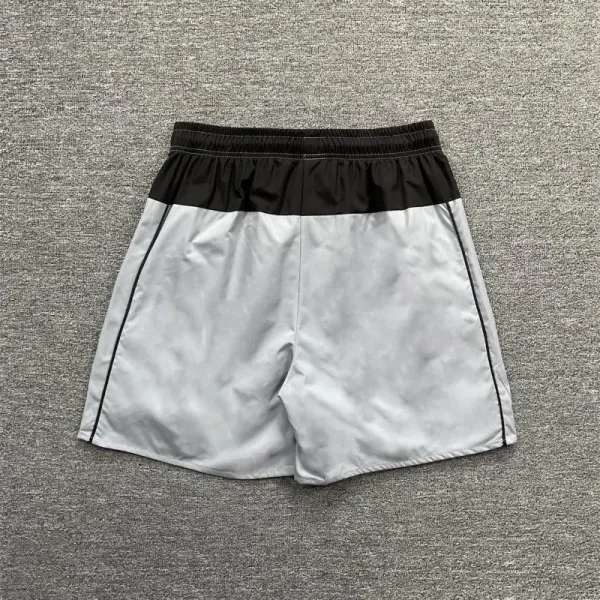 Broken Planet Graphic Shorts Black / White - 8