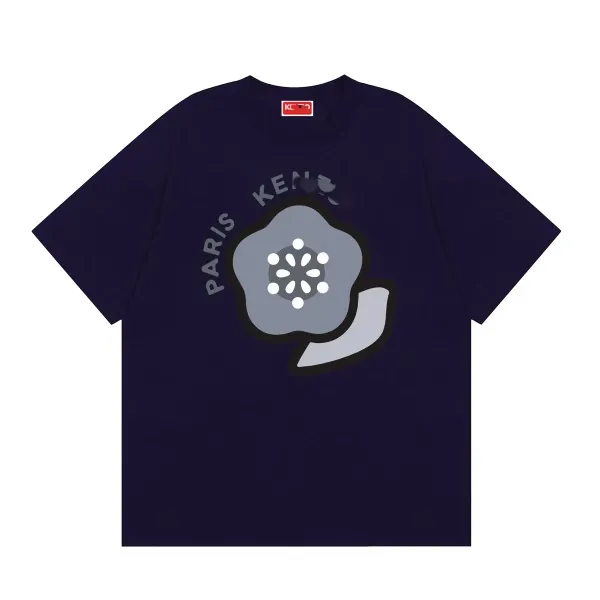 Kenzo Flower Graphic Pink T-Shirt - 7