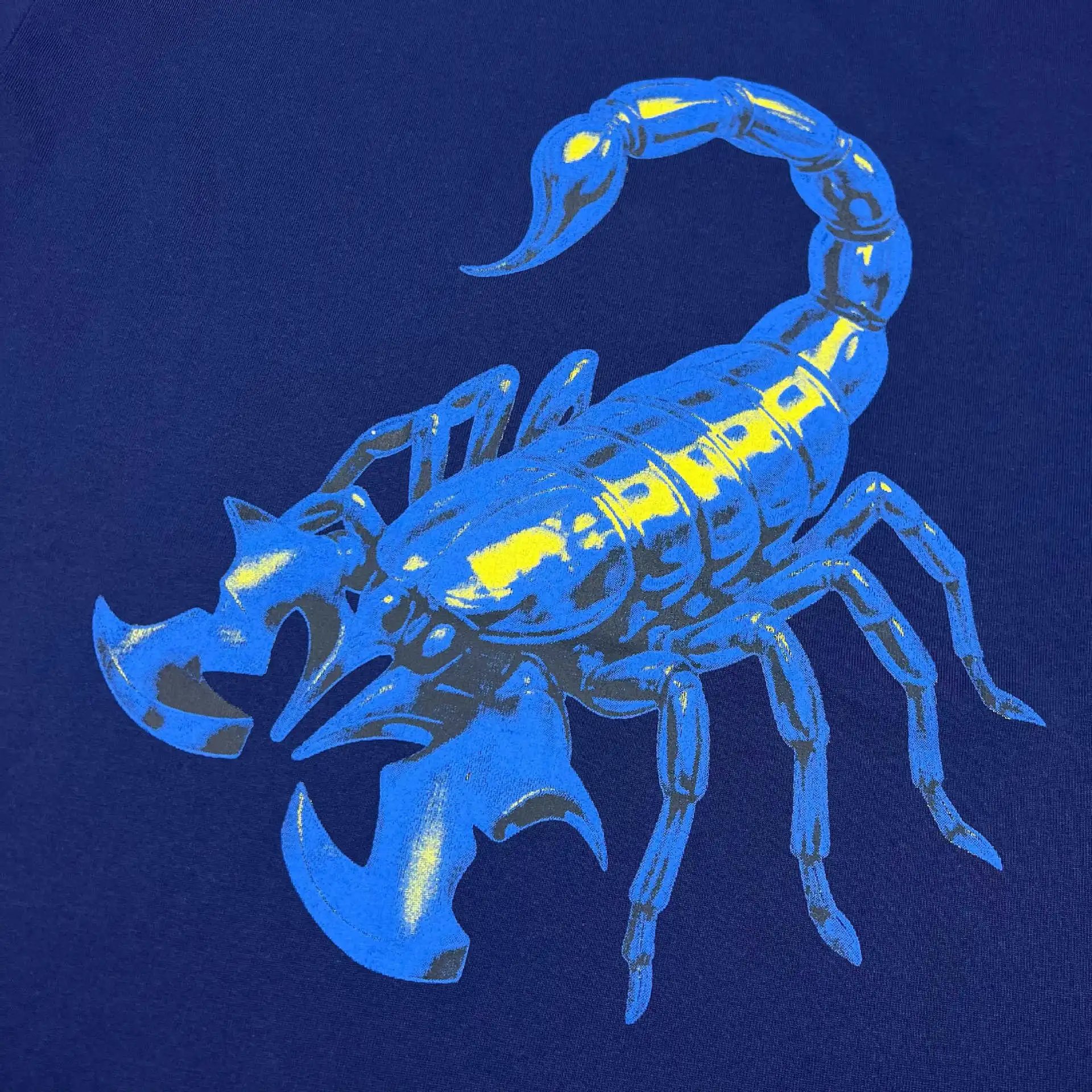 Design Scorpion Graphic Navy T-Shirt - 10