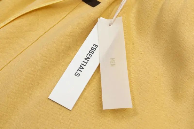Fear of God Essentials Jogger Pants Mustard Yellow Sweatpants - 21