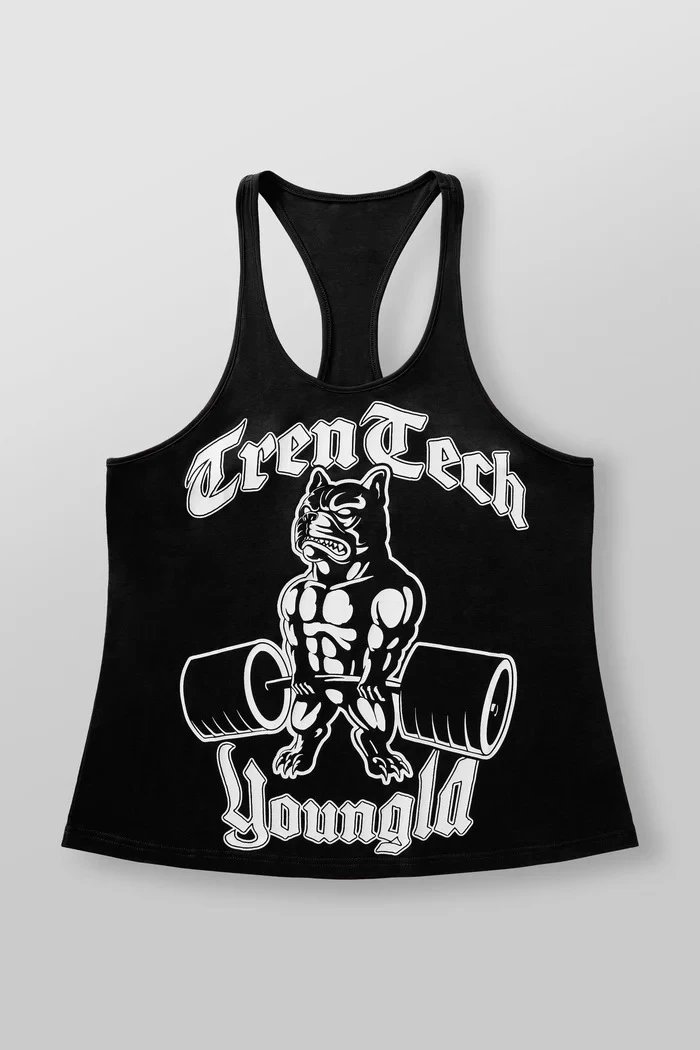Design TrenTech Youngld Red Racerback Tank Top Vest Top - 13