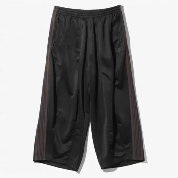 Purple Brand Track Pants Black with Purple Stripes Sweatpants - 3