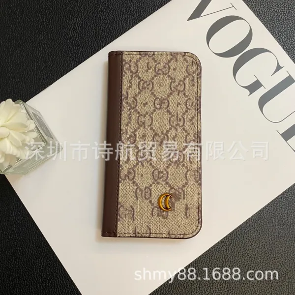 Louis Vuitton Monogram Empreinte Leather Folio Case Black Phone Wallet - 3