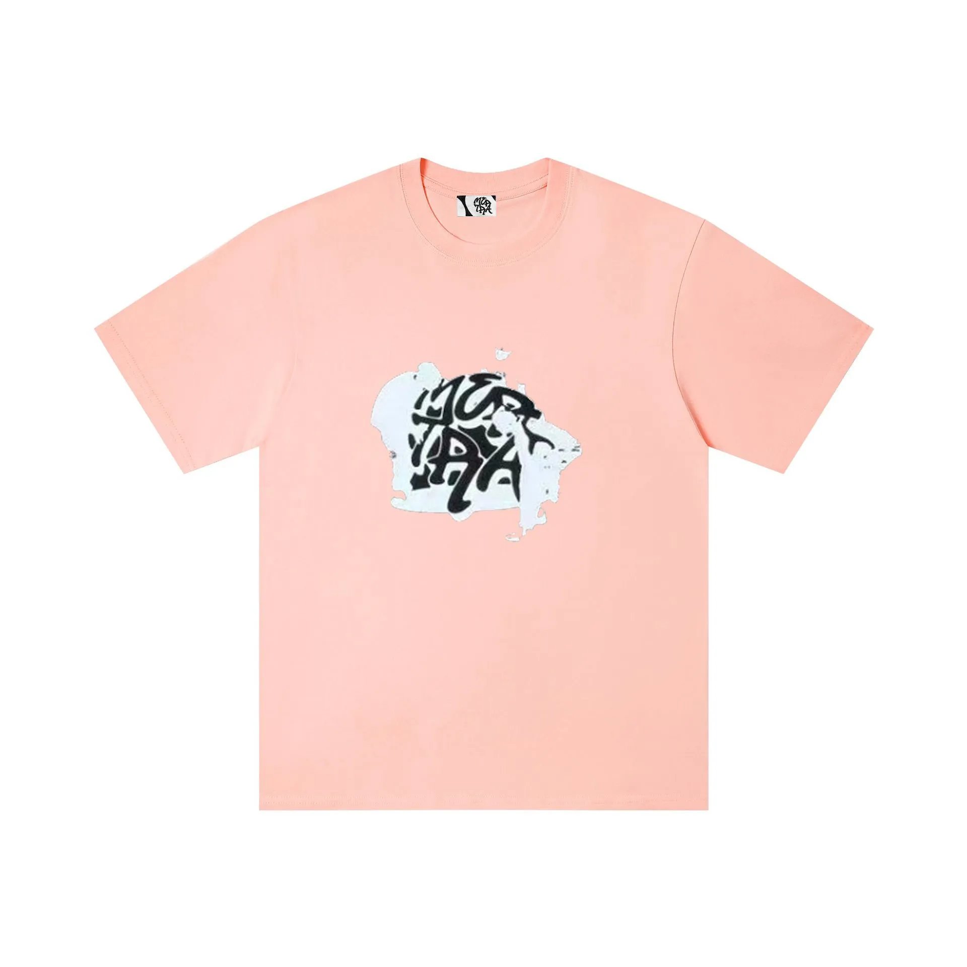 Design Two Characters Graphic Print Black T-Shirt - 17