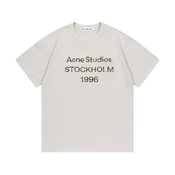 Acne Studios Stockholm 1996 Navy T-Shirt - 8