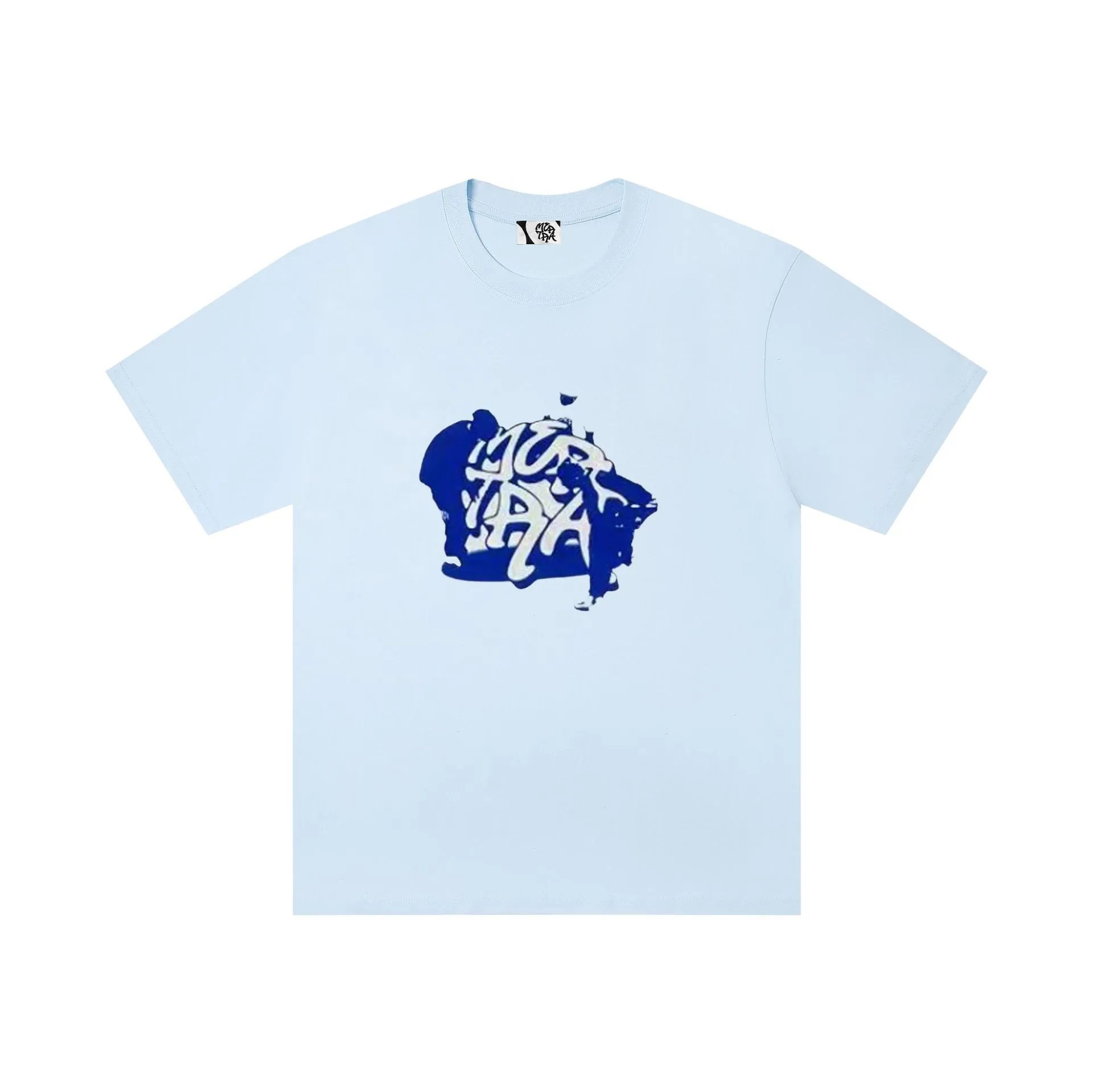 Design Two Characters Graphic Print Black T-Shirt - 6