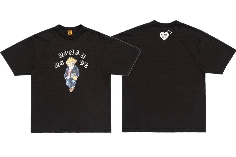 Human Made x KAWS Human Made Black T-Shirt - 30