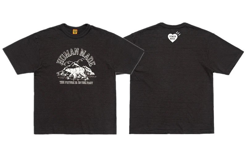 Human Made x KAWS Human Made Black T-Shirt - 18