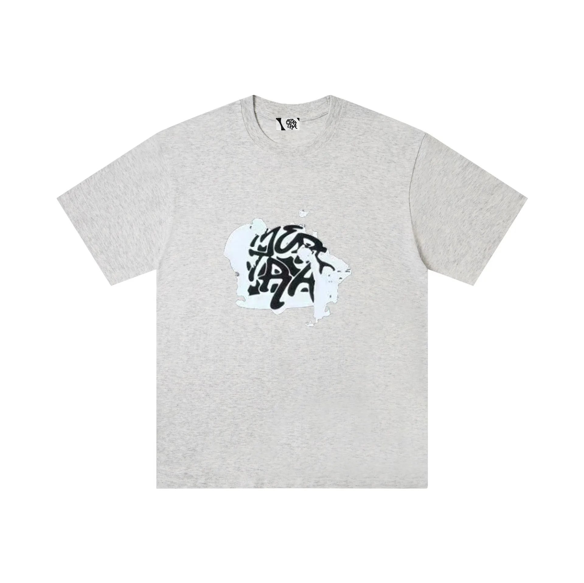 Design Two Characters Graphic Print Black T-Shirt - 10