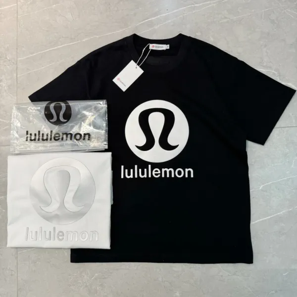 Lululemon Logo Tee White T-Shirt - 9